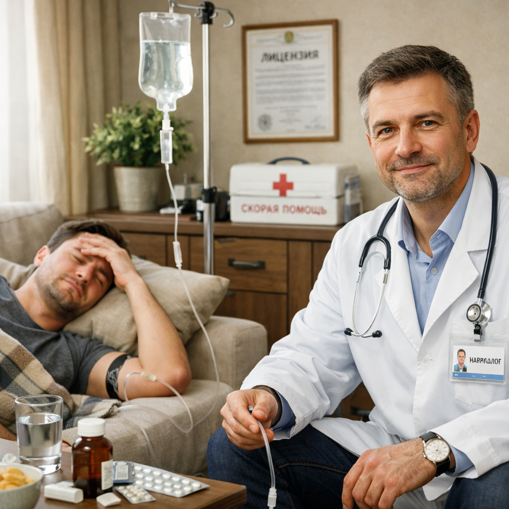 Как справиться с похмельем: проверенные методы и важность помощи специалиста